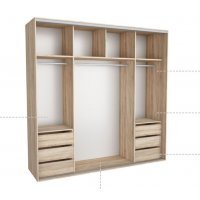 DRESSING NADIR 260 7A FRONT DAB SONOMA / MARON INCHIS
